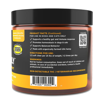 Super Snouts Dog Chews+Daily Therapeutic Digestion Immune Cbg 6Mg Per Chew 60Ct