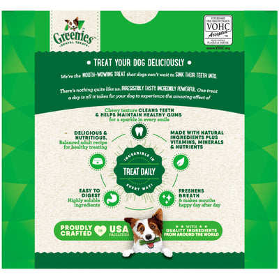 Greenies Dog Dental Treats Petite, Original, 1ea/36 oz, 60 ct