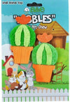 A &E Cages Nibbles Small Animal Loofah Chew Toy Barrel Cactus; 1ea