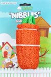 A &E Cages Nibbles Small Animal Loofah Chew Toy Large Carrot; 1ea