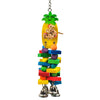 A&E Cages Happy Beaks Pineapple Bird Toy 1ea/SM