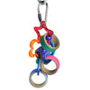 A and E Cages Happy Beaks Keet Rings Bird Toy One Size