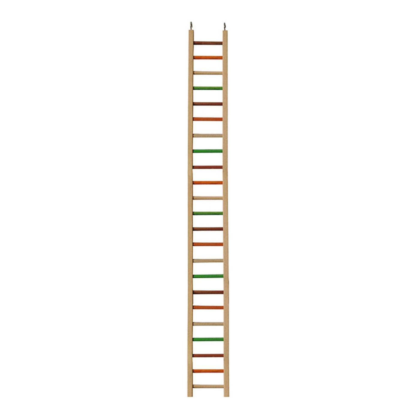 A & E Cages Happy Beaks Wooden Hanging Ladder Bird Toy 1ea/MD, 50 in.