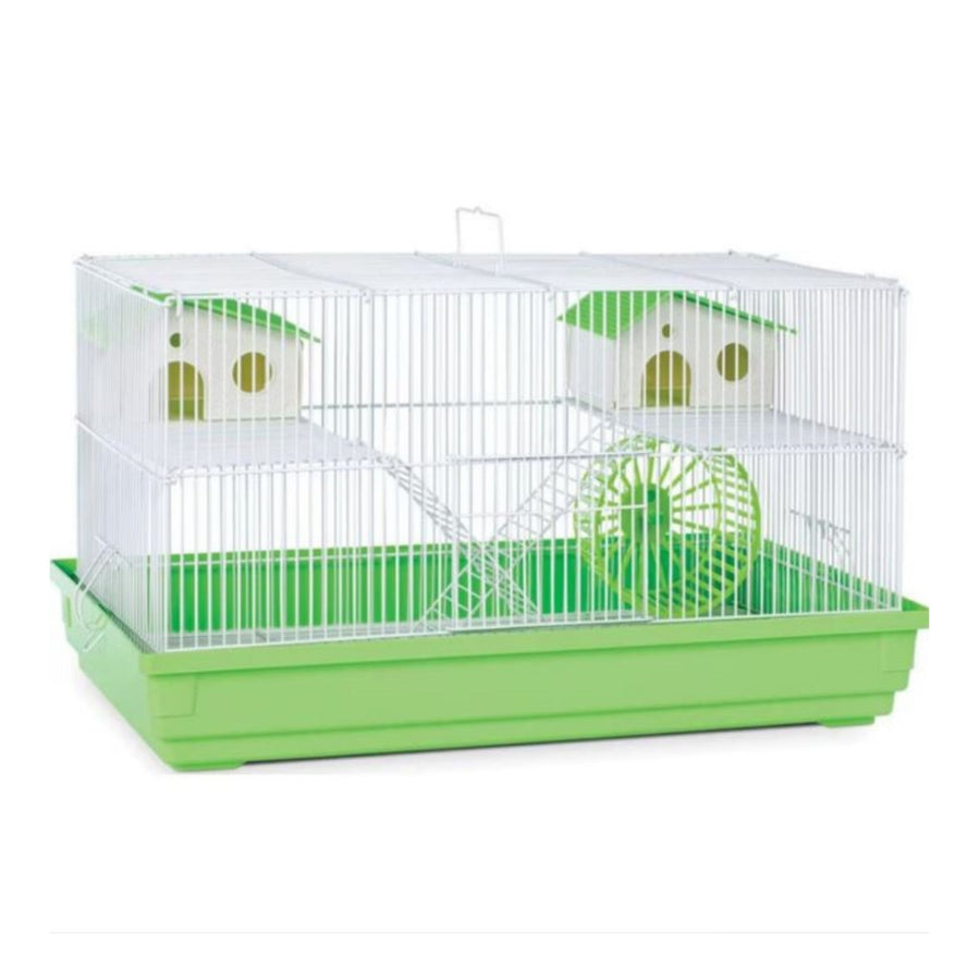 A&E 2 Story Hamster/Gerbil Cage with  House And Wheel  18 x 11 x 16 in.