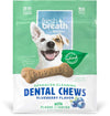 TropiClean Fresh Breath Advanced Cleaning Dental Chews for Dogs Blueberry 1ea/11 oz, 20 ct, SMall