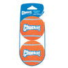 Chuckit! Tennis Ball Dog Toy Shrink Sleeve Orange/Orange 1ea/LG, 2 pk