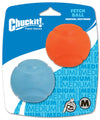 Chuckit! Fetch Ball Dog Toy Assorted 1ea/2 pk, MD