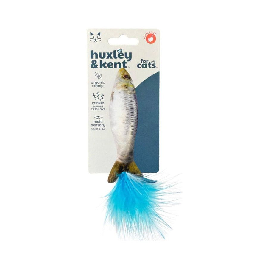 H&K C Sardine Organic Catnip Plush Crinkle