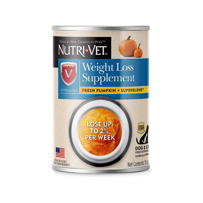 Nutri-Vet Weight Loss Supplement Fresh Pumpkin & Superblend 15oz 1ea/15 oz