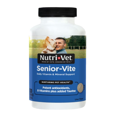 Nutri-Vet Senior-Vite Liver Chewables 1ea/120 ct