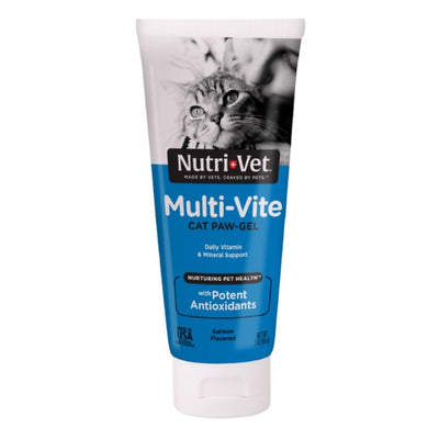 Nutri-Vet Multi-Vite Salmon Paw-Gel for Cats 1ea/3 oz