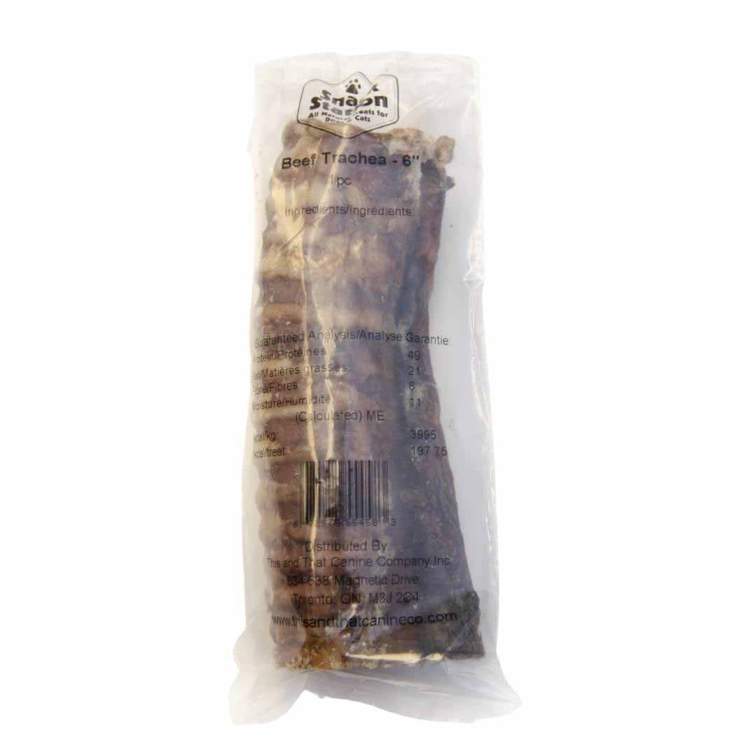 This & That Dog Beef Trachea 6 Inches 12 Pack
