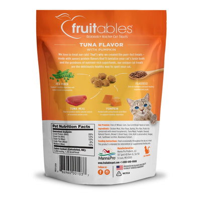 Fruitables Limited Ingredient Crunchy Cat Treats Tuna w/Pumpkin, 1ea/30oz.