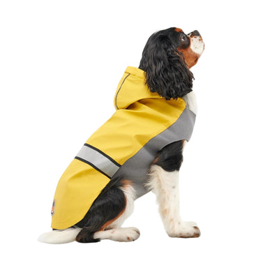 Goo-Eez Reflective Hooded Raincoat Yellow/Gray XXSmall