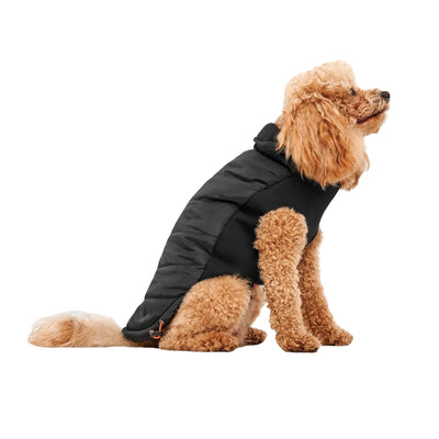 Goo-Eez Mock Neck Signature Dog Jacket Black XXSmall