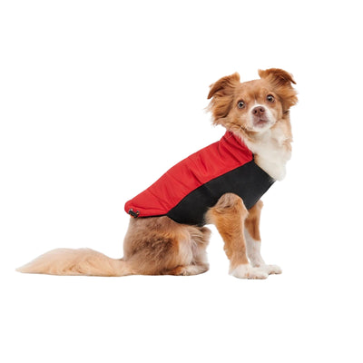 Goo-Eez Mock Neck Signature Dog Jacket Red/Black XXLarge