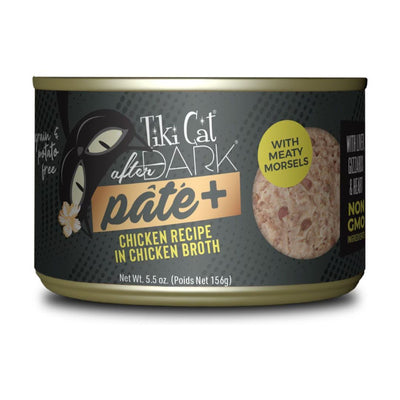 Tiki Pet Cat After Dark Pate Chicken 5.5Oz Multipack (Case Of 12)