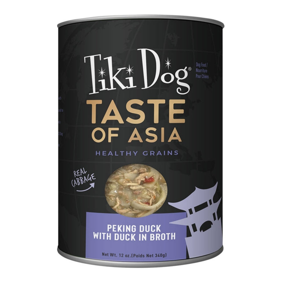 Tiki Pet Dog Gourmet Asian Duck 12oz. (Case of 8)