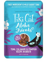 Tiki Pets Cat Aloha Friends Tuna and Calamari 3oz. Pouch (Case of 12)