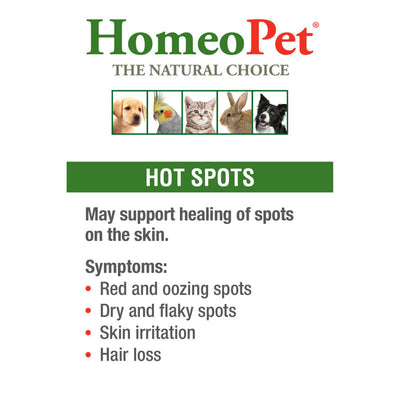 HomeoPet Hot Spots 1ea/15 ml