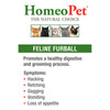 HomeoPet FELINE Furball Relief 1ea/0.5 fl oz