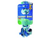 Booda 2-Knot Rope Bone Dog Toy Multi-Color 1ea/XS