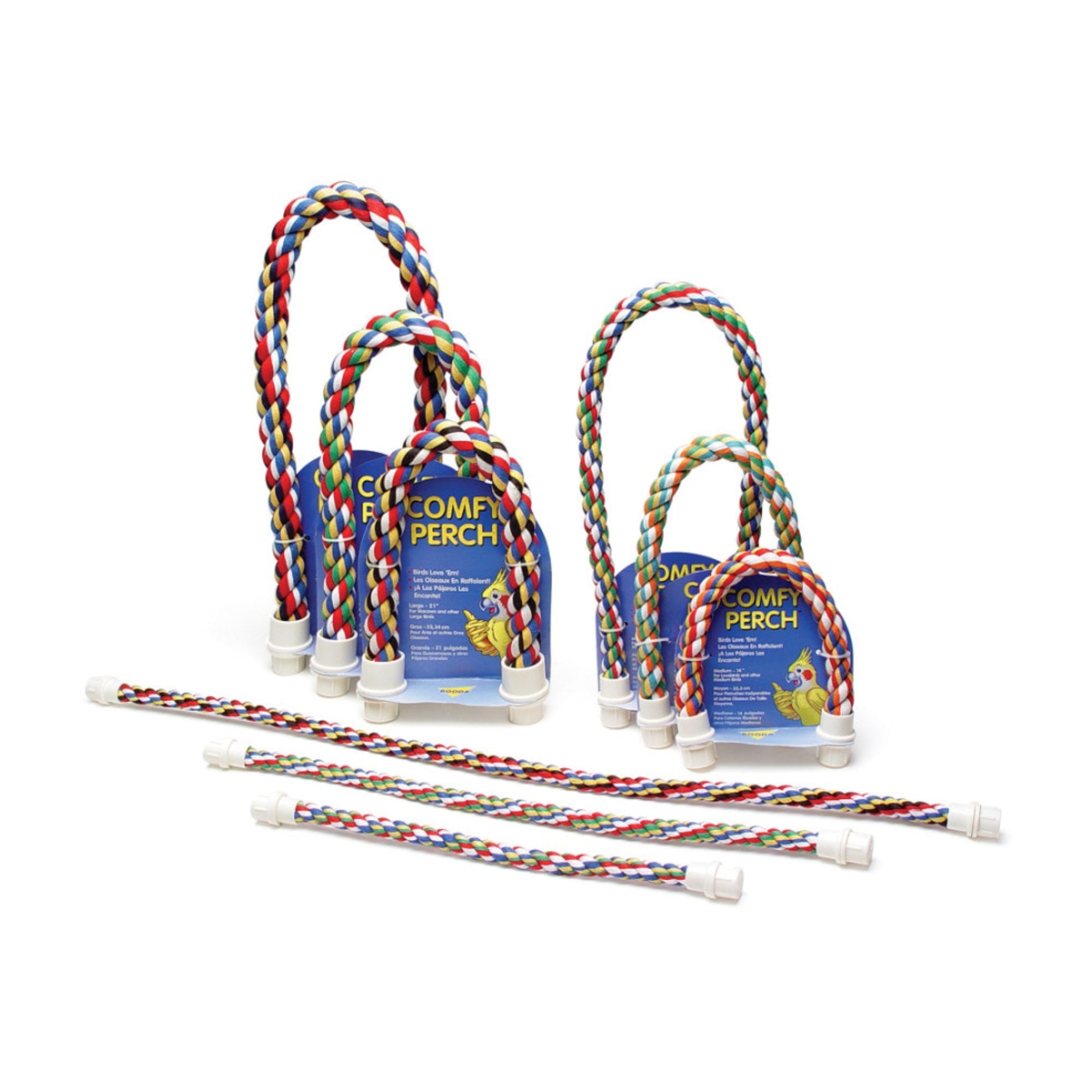 JW Pet Comfy Perch Multi-Color 1ea/32 in, SM