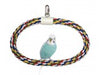 JW Pet Swing N Perch Ring Multi-Color 1ea/SM