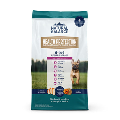 Natural Balance Pet Foods Health Protection Small Breed Dry Dog Food Chicken, Rice & Pumpkin 12lb