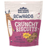 Natural Balance Pet Foods Rewards Crunchy Biscuits Dog Treats Venison 1ea/28 oz