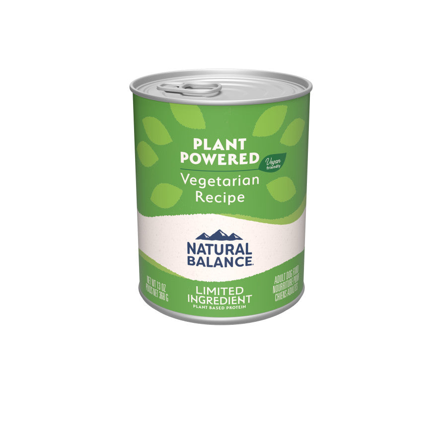 Natural Balance Pet Foods Limited Ingredient Plant Powered Vegan-Friendly Canned Dog Food 13oz