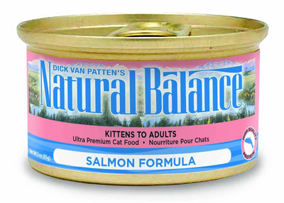 Natural Balance Pet Foods Ultra Premium Wet Cat Food Salmon 24ea/5.5 oz