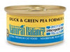 Natural Balance Pet Foods L.I.D. Wet Cat Food Duck & Green Pea 24ea/5.5 oz