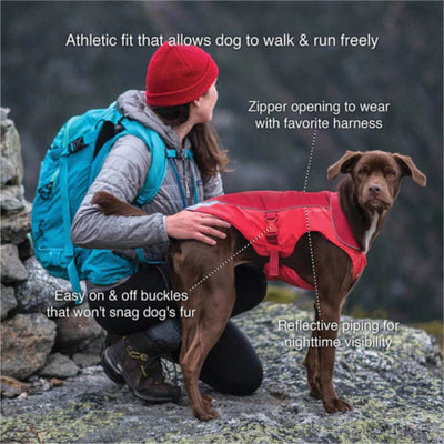 Kurgo Dog North Country Coat Blue Large