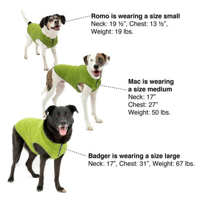 Kurgo Dog Core Sweater Heather Black Medium