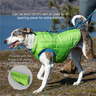 Kurgo Dog Core Sweater Heather Orange Extra Small