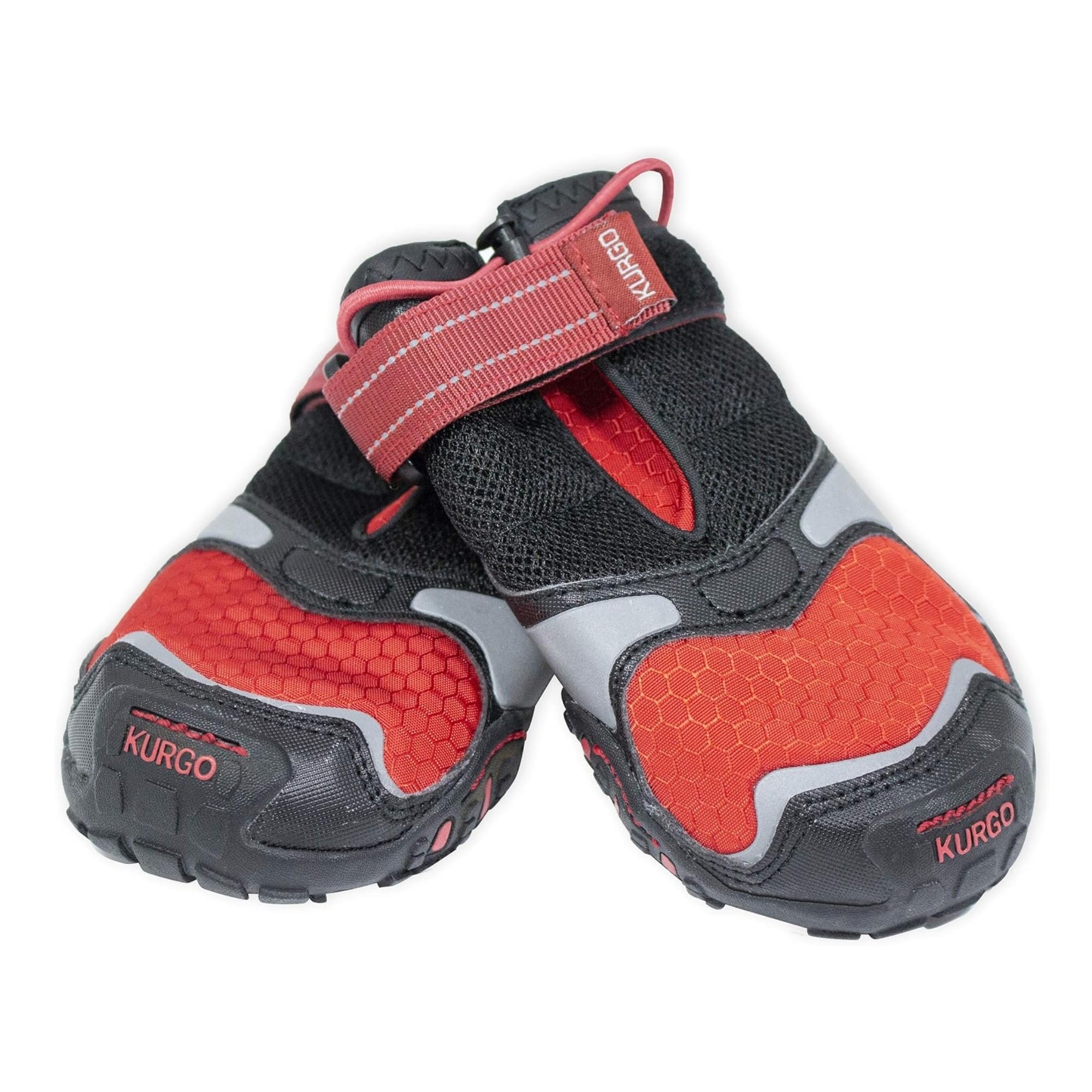 Kurgo Dog Blaze Boots Black & Red XXSmall 2 Pack