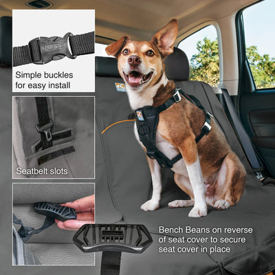Kurgo Dog Rover Extended Bench Cover Black