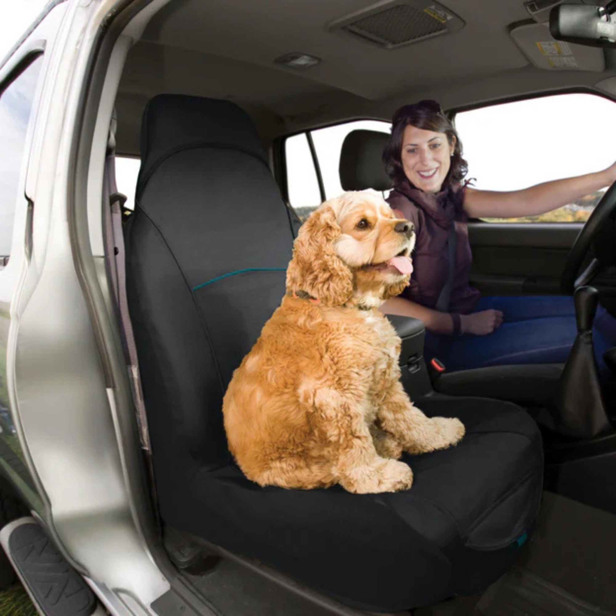 Kurgo Dog Rover Bucket Seat Cover Black