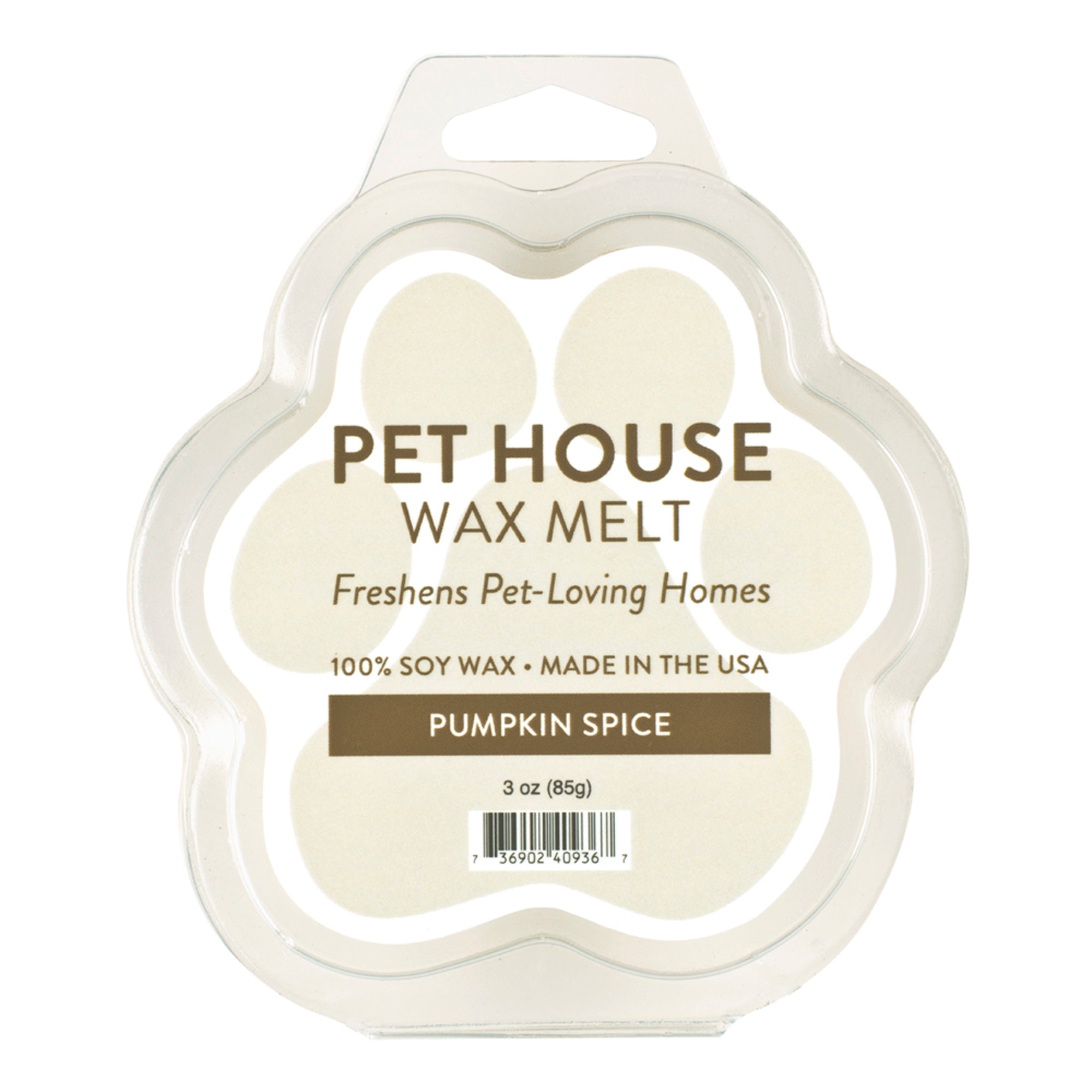 Pet House Candle Wax Melt Pumpkin Spice Case of 12