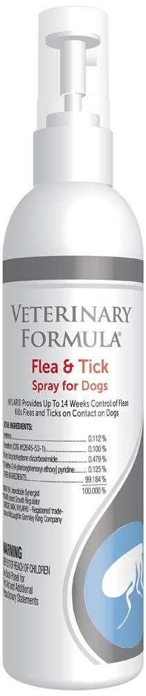 SynergyLabs Veterinary Formula Clinical Care Flea and Tick Dog Spray 8oz