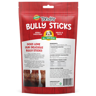 Lennox Tender Dog 4" 4oz. Bully Sticks