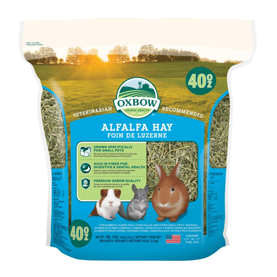 !!OXBOW S ALF HAY 40OZ