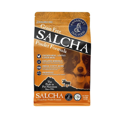 Annamaet Dog Salcha 5Lb Grain Free Chicken Turkey Duck