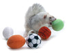 Marshall Pet Products Ferret Sport Balls Assorted 1ea/2 in, 2 pk