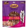 Cadet Gourmet Beef Hide & Duck Dog Twist Sticks Beef Hide & Duck 1ea/5 In. (50 ct)