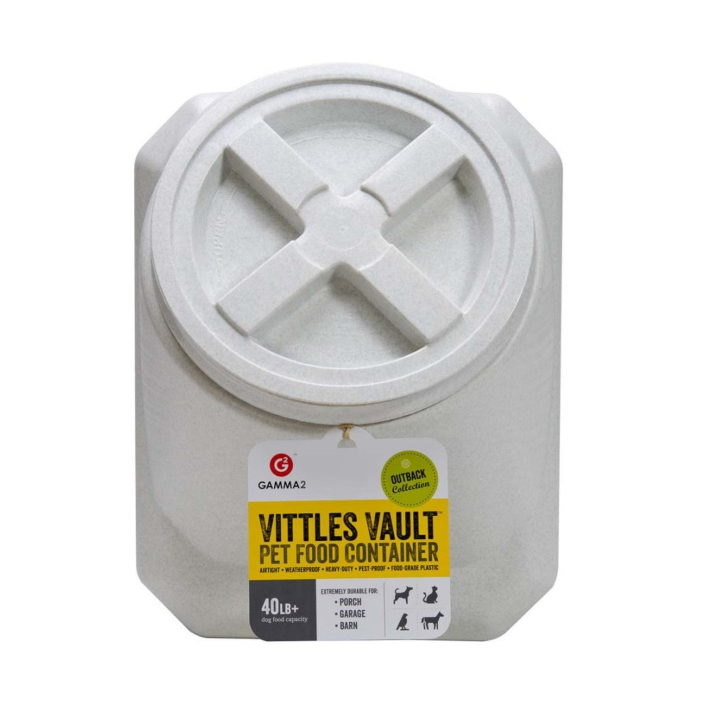 Vittles Vault Outback 40 Stackable Pet Food Container 40lb