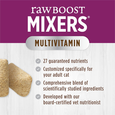 Natures Variety Raw Boost Mixers Cat Freeze-dried 5.5oz. Multivitamin Beef