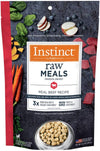 Natures Variety Dog Instinct Raw Meal Freezedried Real Beef 9.5oz