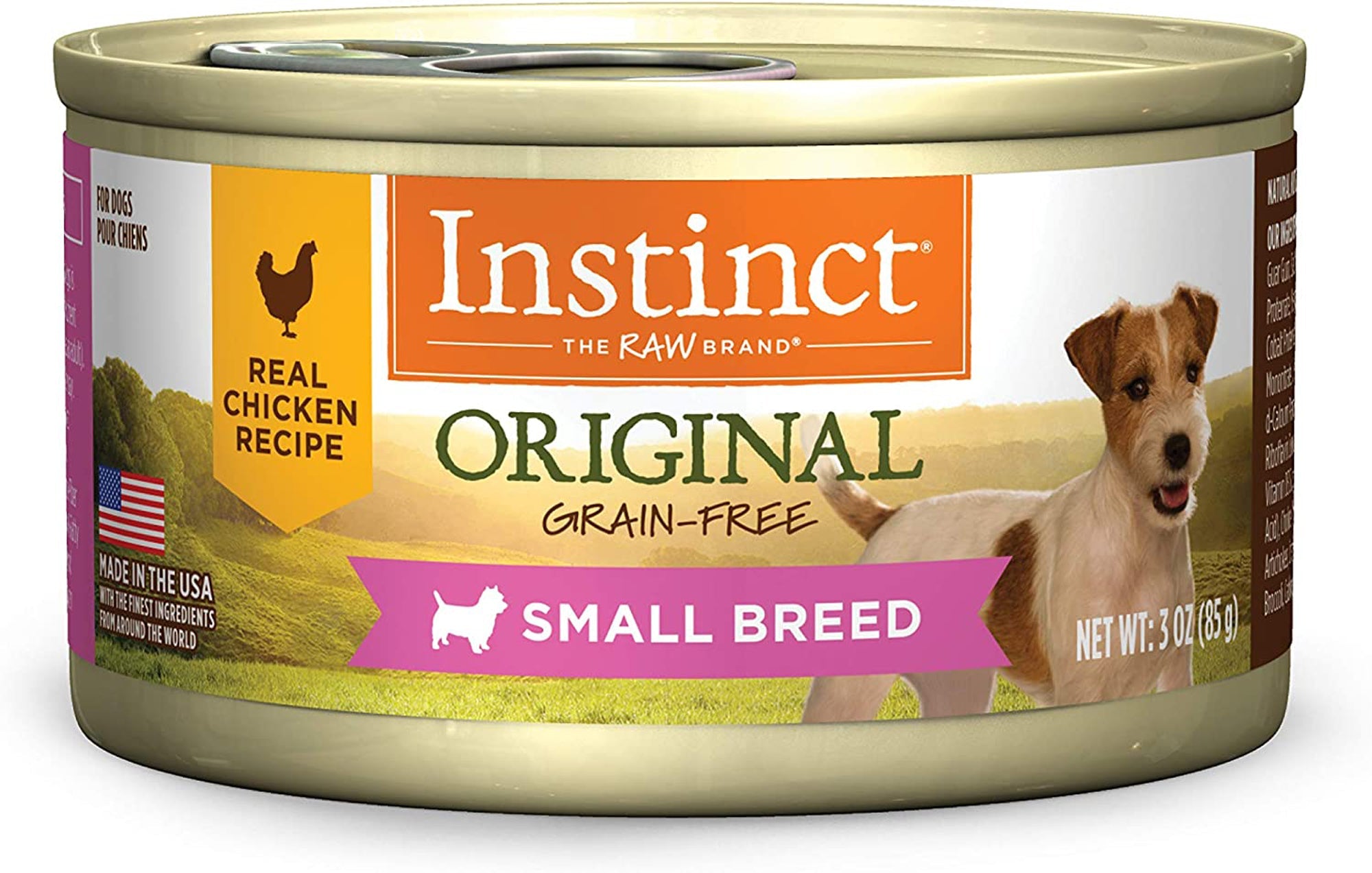 Natures Variety Dog Can Instinct  Original Small Breed Chicken 3oz. (Case of 24)